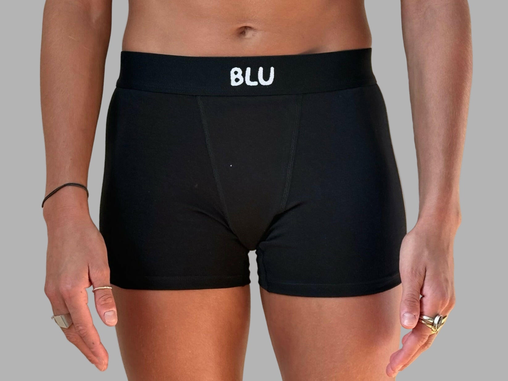 Short boxer briefs.