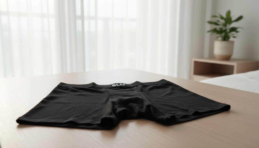 cotton underwear on a table ready to be washed