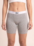 Blu 11cm Organic Cotton Boxer Briefs - Grey