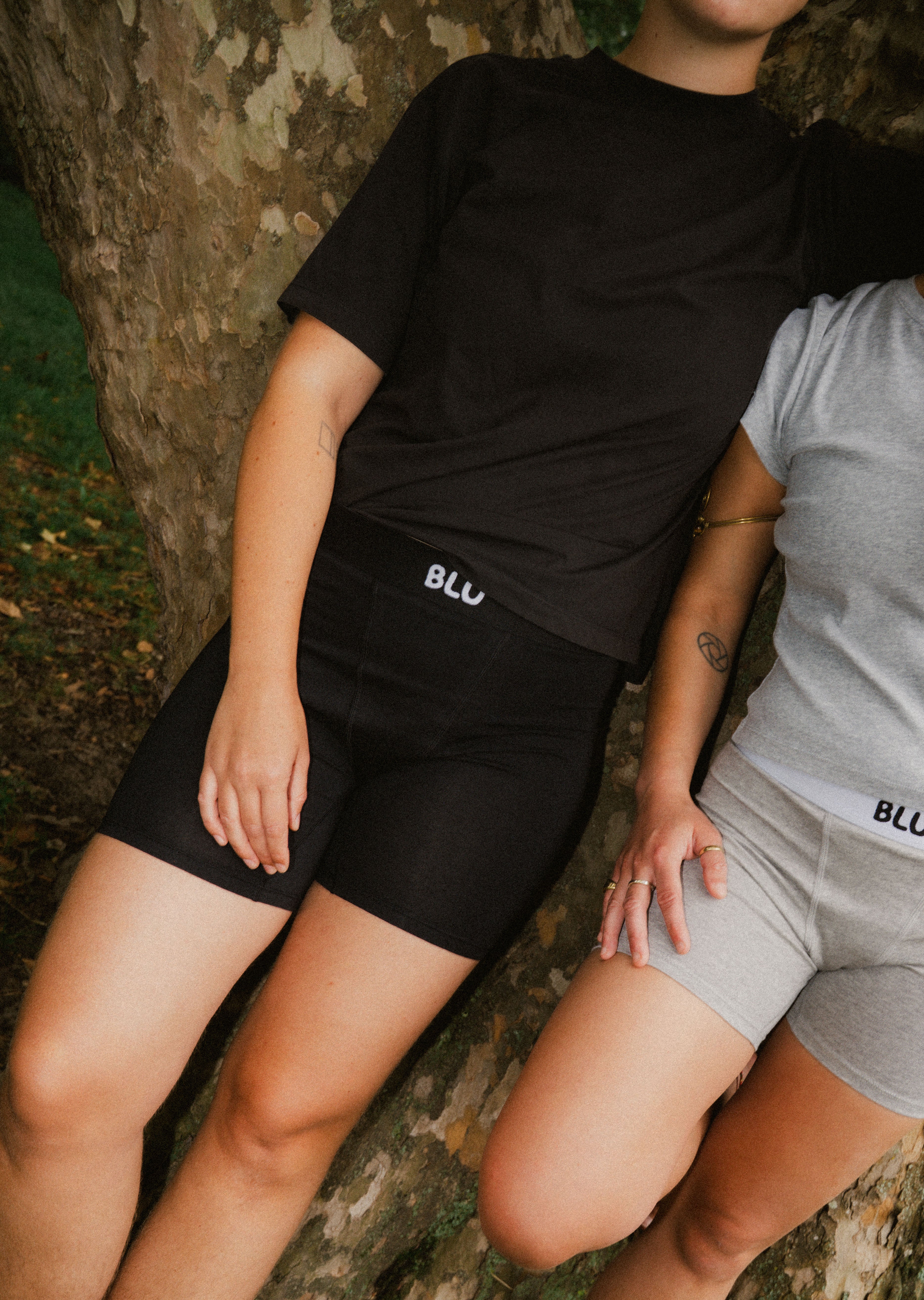 Blu 11cm Organic Cotton Boxer Briefs - Black