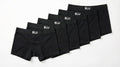 6-Pack Blu 5cm organic cotton boxer briefs
