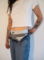 Blu 7cm Organic Cotton Boxer Briefs - Grey