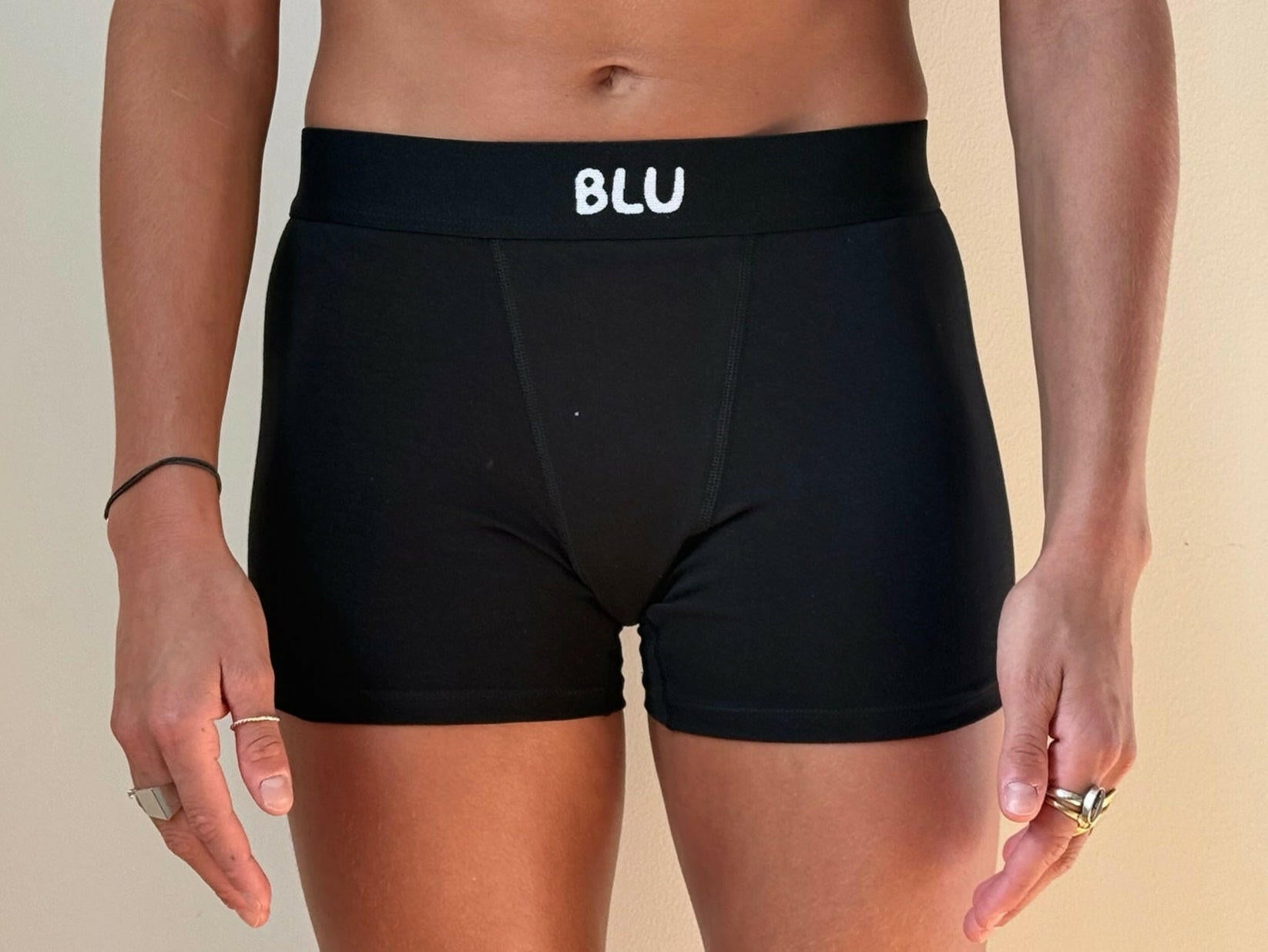 Short boxer briefs.