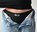 blu boxershorts with jeans